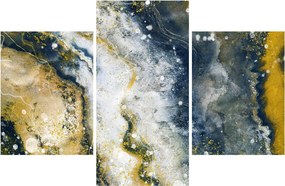 Obraz - Zlatá abstrakcia (90x60 cm)