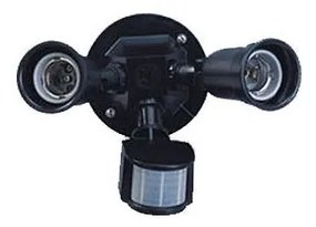 Vonkajšie nástenné svietidlo s PIR čidlom T272 2xE27/150W IP44