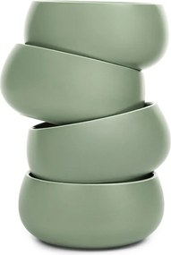 Zelené kameninové misky v súprave 4 ks 600 ml Aura Luma – Bonami Selection