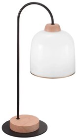 Kolarz Kolarz A1352.71.Au - Stolná lampa NONNA 1xE27/60W/230V dub/biela/zlatá KL0226