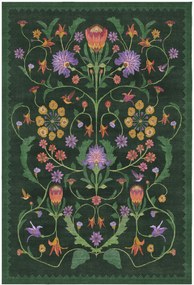 Umývateľný koberec's nízkym vlasom Protea by Iris Apfel