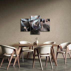Obraz ženy so stuhou (90x60 cm)