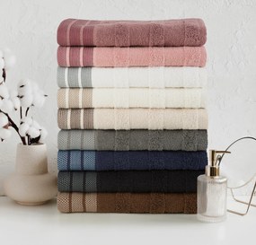 BAVLNENÝ UTERÁK PATI SADA 6KS 50X90 CM KRÉMOVÝ