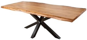 Dizajnový jedálenský stôl Massive Nature 220 cm akácia