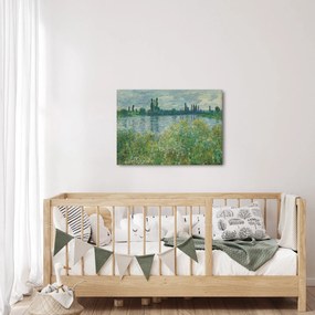 Obraz - Claude Monet, Banks of the Seine, reprodukcia (70x50 cm)