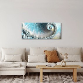 Obraz texturovanej špirály (120x50 cm)