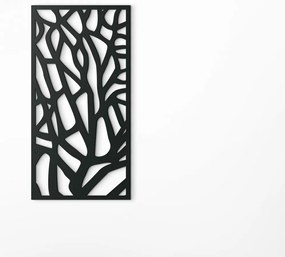 drevko Moderný obraz Konáre stromu Rozmer obrazu: 44,5 x 22,5 cm, Farba dekorácie: Čierna