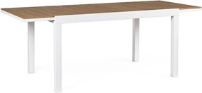 Hliníkový záhradný jedálenský stôl 90x140 cm Elias – Bizzotto