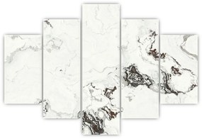 Obraz - Biely mramor (150x105 cm)