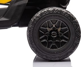 LEAN CARS Dobíjací kočík Can-am DK-CA003 Žltý