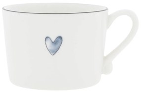 Cup Iris Blue Heart 10x8x7cm
