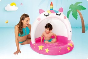 Intex Detský bazénik so strieškou Unicorn 58438