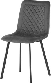 Jedálenská stolička DCL-973 GREY4 Farba: Sivá