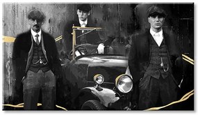 Obrazy na plátne - PREMIUM ART – Peaky Blinders bratia | rôzne rozmery