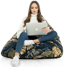 Sedací vak Bermudy SAKO zlaté lístie