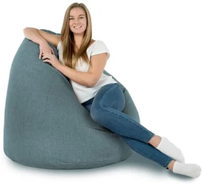 Sedací vak Bag Sako XXL Balance Recycling Farba: Tyrkysový