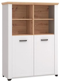 Vitrína Valencia Pop 2k Artisan/Biela 11011381