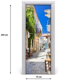 Fototapeta samolepiace dvere Ostrov Naxos Grécko 75x205 cm