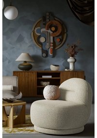 Béžové kreslo Ovo – Miuform