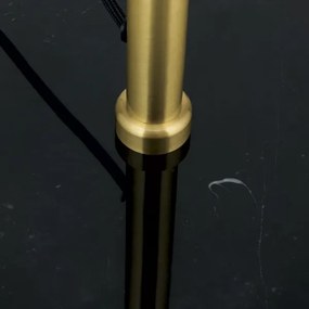 Orion Stl 12-1191/1 - Stojacia lampa SPARTA 1xE27/40W/230V zlatá/čierna