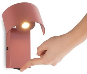 Brilagi - LED Nástenná lampa VASTO LED/3W/230V červená burgundy
