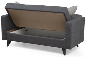 Rozkladacia pohovka Polya Dark Grey