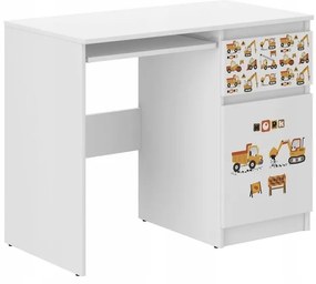 Detský písací stôl pre malých staviteľov 77x50x96 cm