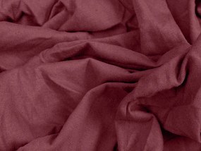 Jersey plachta s lycrou vínová 90 x 200 cm