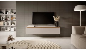 TV skrinka/stolík Sensen 140  (sivobéžová). Vlastná spoľahlivá doprava až k Vám domov. 1099022