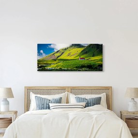 Obraz horskej krajiny (120x50 cm)