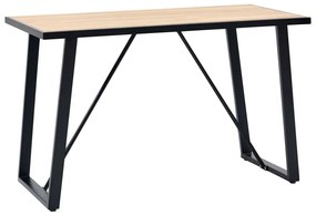 Jedálenský stôl, dubová farba 120x60x75 cm, MDF 281560