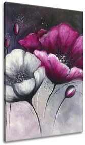 Gario Ručne maľovaný obraz Namaľované maky Rozmery: 70 x 100 cm