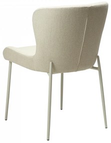GLAM ČALÚNENÁ STOLIČKA bone/bone