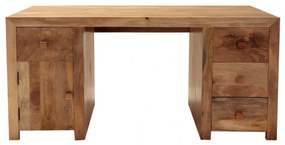 Písací stôl Hina 160x76x80 z mangového dreva Mango natural
