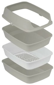 Moderná Toaleta pre mačky Lift to sift Jumbo, 57 x 43 x 27 cm