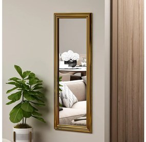 Asir Nástenné zrkadlo SMOOTH 105x40 cm zlatá 116SAM1132