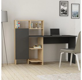 PC stolík Tolada (antracit + dub) . Vlastná spoľahlivá doprava až k Vám domov. 1094913
