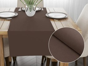 Biante Dekoračný behúň na stôl BKS-409 Čokoládovo hnedý 20x160 cm