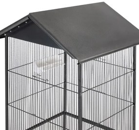 InternetovaZahrada Klietka pre vtáky 157x52x52 cm