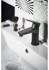 Aqualine - Umývadlová batéria LOTTA matná čierna