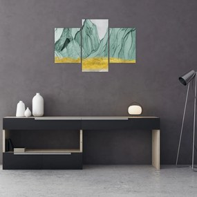 Obraz - Smaragdové hory N⁰1 (90x60 cm)