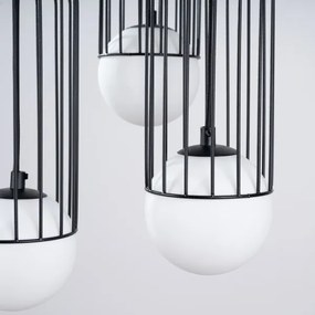 Sollux SL.1336 - Luster na lanku BRINA 3xG9/8W/230V čierna