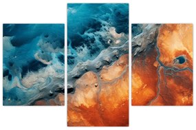 Obraz - Voda a oheň (90x60 cm)