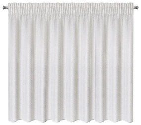 Biela záclona na páske SIBEL 300x150 cm