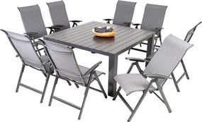 Doppler PRATO YELMO ALU, polohovacie kreslá, 8+1