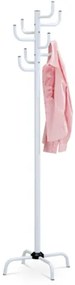 Vešiak Autronic 29 cm biely kov 80609-A WT