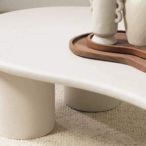 Konferenčný stolík Sucre šedobéžový