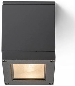 RED - Design Rendl-R10385 - Vonkajšie stropné svietidlo QUADRA 1xE27/75W/230V IP54
