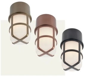 Redo 90193 - Vonkajšie bodové svietidlo TRITON 1xE27/28W/230V IP54 mosadz