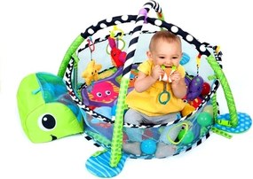 LEAN Toys Detská vzdelávacia podložka 3v1 Bazénové loptičky